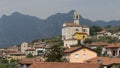 Siviano on Iseo Lake Royalty Free Stock Photo