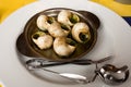 Six escargots