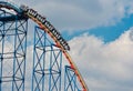 Six Flags Adventure amusement park in Mexico City. Royalty Free Stock Photo