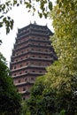 Six Harmonies Pagoda, Hangzhou in China