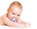 Six-month-old baby Royalty Free Stock Photo