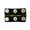 Six pack of Heineken light lager beer on white background