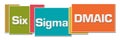 Six Sigma DMAIC Various Color Boxes