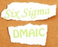 Six Sigma Royalty Free Stock Photo