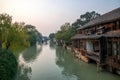 ----- Six southern town of Wuzhen Water Village Royalty Free Stock Photo