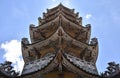 Six Story Bell Tower Pagoda near Linh Phuoc