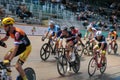 Sixday cycling series finals in palma velodrome wide