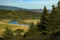 Sixes River, Cape Blanco State Park, Oregon Royalty Free Stock Photo