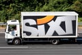 MAN TGL of Sixt on motorway