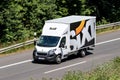 Peugeot Boxer of Sixt on motorway