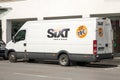 Sixt truck Royalty Free Stock Photo