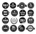 Sixteen Scalable Vintage Badges