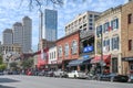 Sixth street in Austin, Tx during SXSW