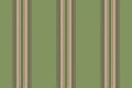 Sixties seamless stripe vector, valentine pattern background texture. Panjabi textile lines fabric vertical in green and red Royalty Free Stock Photo