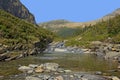 Siyeh Creek Glacier National Park Royalty Free Stock Photo