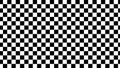 16:9 Size Abstract White and Black Chess Board Background.Color Squares in a checkerboard pattern.Multidimensional chessboard Royalty Free Stock Photo