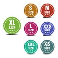 Size clothing labels