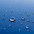 The size of the droplets varies, adding depth and dimension to the Royalty Free Stock Photo