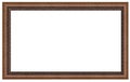 16:9 size frame brown