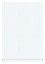 A4 size graph paper X and Y axis