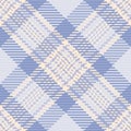 Size texture seamless background, mat tartan plaid fabric. Minimal textile pattern check vector in white and light colors Royalty Free Stock Photo