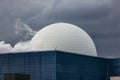 Sizewell B nuclear power station reactor dome. Suffolk, UK