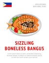 Sizzling boneless bangus.