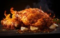 Sizzling Chicken Delights: Baked, Grilled, and Fried Food Photography. Generative By Ai