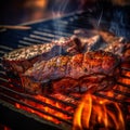 Sizzling Delight: Grilling a Juicy Piece of Meat to Perfection