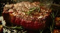 Sizzling Steak and Fine Wine: Fresh and Tempting