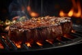 Sizzling veal, BBQ steak, meaty delight, grilled perfection, barbecue