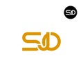 SJO Logo Letter Monogram Design Royalty Free Stock Photo