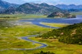 Skadar lake landscape Royalty Free Stock Photo