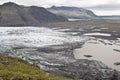 Skaftafell Glacier (Iceland) Royalty Free Stock Photo