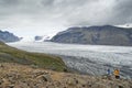Skaftafell Glacier (Iceland) Royalty Free Stock Photo