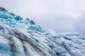 Glacier in Skaftafell, Iceland. Royalty Free Stock Photo