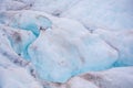 Glacier in Skaftafell, Iceland. Royalty Free Stock Photo