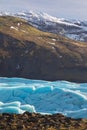 Skaftafell glacier, Vatnajokull National Park in Iceland. Royalty Free Stock Photo