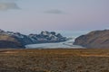 Skaftafellsjokull Glacier in south Iceland