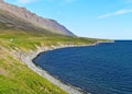 Skagafjordur western coastline in North of Iceland