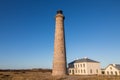 Skagen lighthouse, Denmark. Royalty Free Stock Photo
