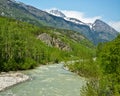 The Skagway River Royalty Free Stock Photo