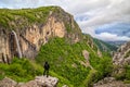 Skaklya waterfall in Balkan Mountains, Bulgaria Royalty Free Stock Photo