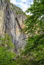 Skaklya waterfall in Balkan Mountains, Bulgaria Royalty Free Stock Photo