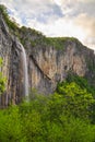 Skaklya waterfall in Balkan Mountains, Bulgaria Royalty Free Stock Photo