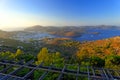 Skala bay, Patmos island Royalty Free Stock Photo