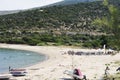 Skala Marion Beba beach at sunset