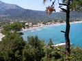 Skala potamias beach, Greece Royalty Free Stock Photo