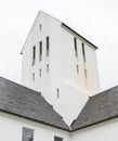 SKALHOLT, ICELAND - JULY 25: The modern Skalholt cathedral was completed in 1963, is pictured on July 25, 2016 and is situated on