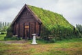 Turf chapel in Skalholt, ICeland